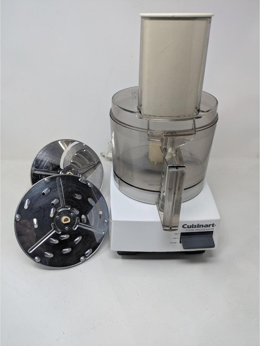 Cuisinart DLC-5 TX Type 25 Food Processor Vintage Bowl Lid Blade Tested Works
